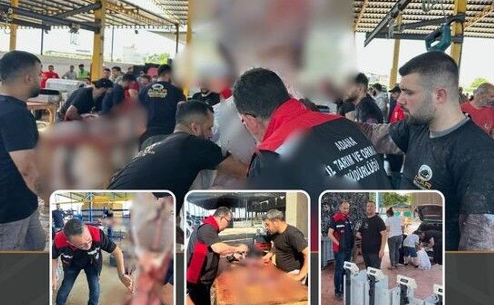 Adana’da Kurban Kesim Alanlarına Sıkı Denetim