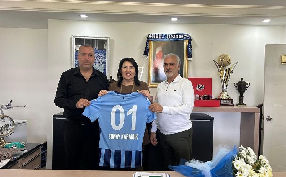 Milletvekili Sunay Karamık, Adana Demirspor'un Sorunlarını Dinledi