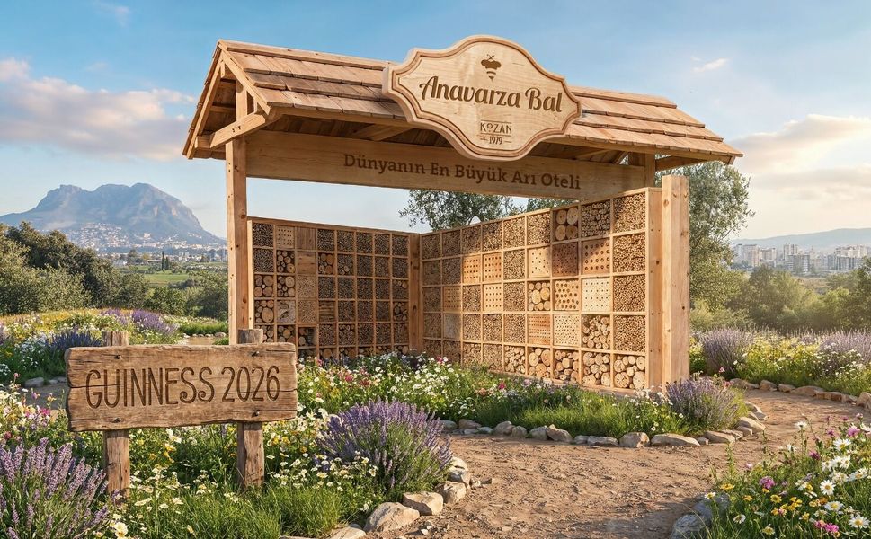 Anavarza Bal’dan Dünyaya Dev Proje: En Büyük Arı Oteli Kuruluyor