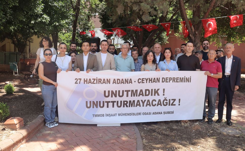 Ceyhan Depreminin 28. Yılında Anma Töreni: "Depremler Kaçınılmaz, Afetler Önlenebilir"