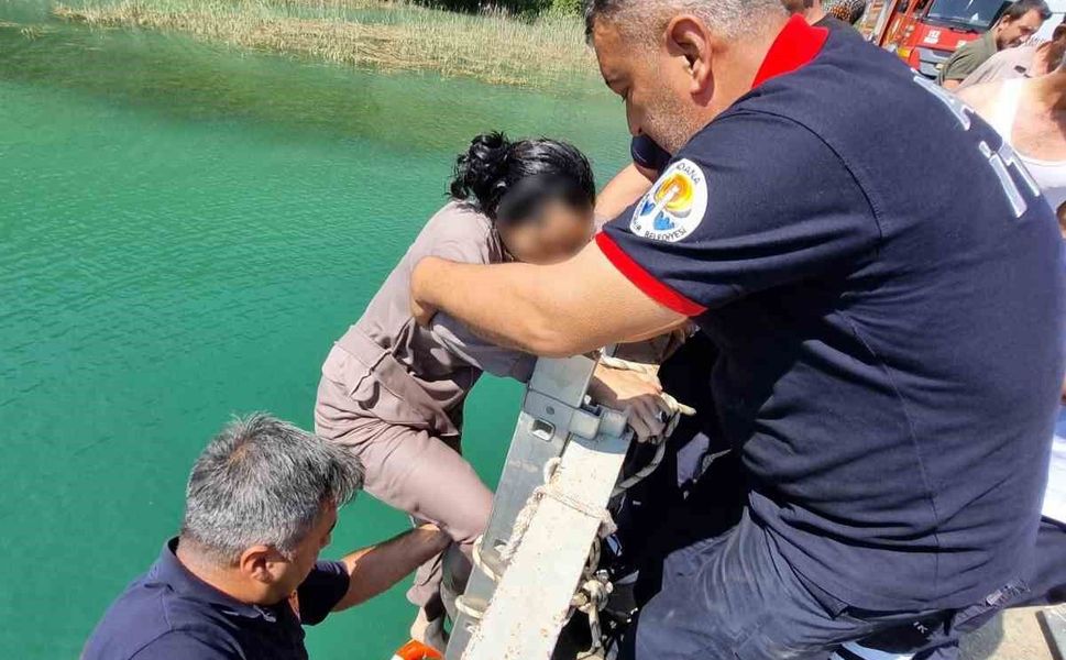 Aladağ’da Faciadan Dönüldü: Kadın Son Anda Kurtarıldı