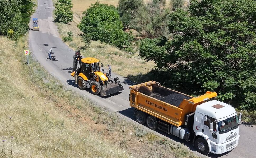 Vatandaş İstedi, Pozantı Belediyesi Harekete Geçti! O Yol Güvenli Hale Getirildi