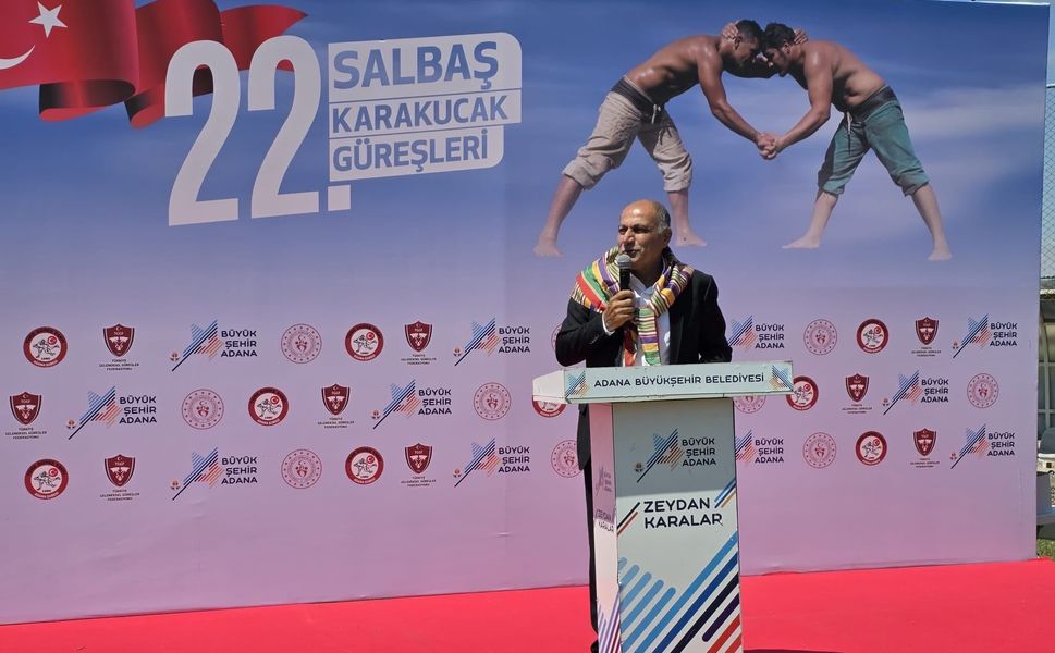 Erdinç Altıok, 22. Salbaş Karakucak Güreş Şenlikleri'nde Ata Sporu Coşkusuna Ortak Oldu