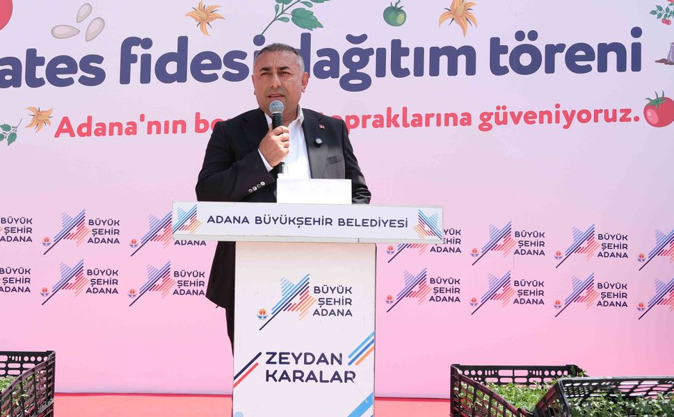 200 Bin Domates Fidesi Dağıtıldı: Adana Büyükşehir Belediyesi’nden Üreticiye Büyük Destek