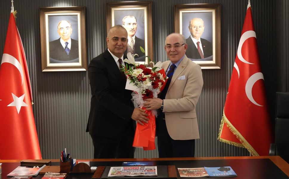 MHP Genel Başkan Yardımcısı Mevlüt Karakaya'dan Hakan Yıldırım'a Ziyaret