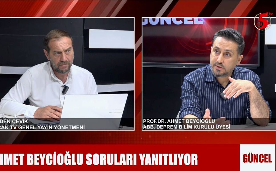 Prof. Dr. Ahmet Beycioğlu “Çukobirlik Binası Ağır Hasarlı, Yıkılması Şart”