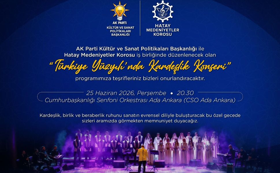 Ankara'da Kardeşlik Türküleri Yankılanacak