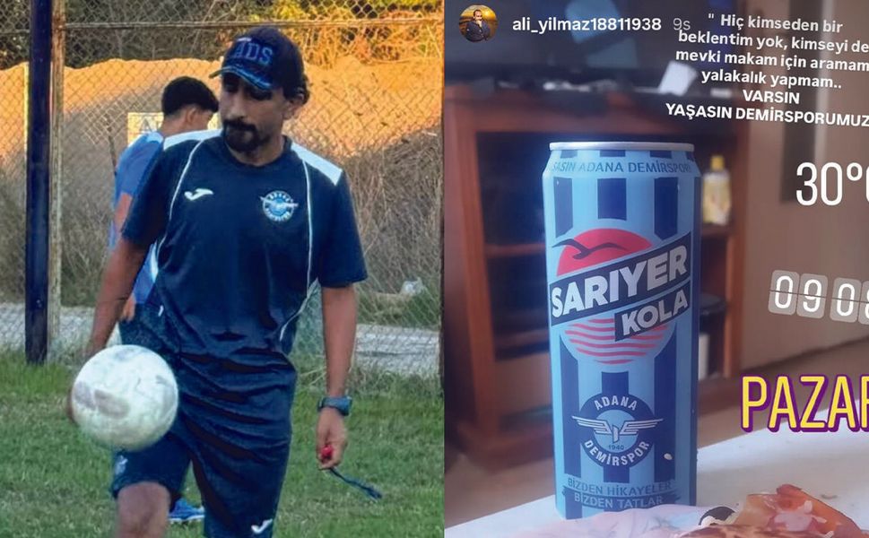 Ali Yılmaz'dan Adana Demirspor'a Destek Mesajı