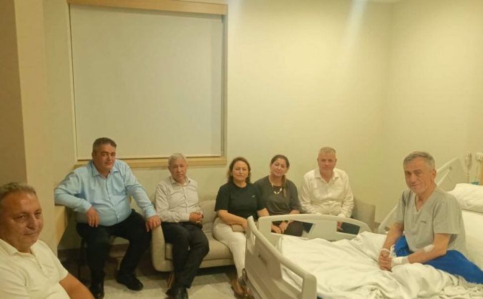 Tufanbeyli Belediye Başkanı Ahmet Aktürk'e Geçmiş Olsun Ziyaretleri Sürüyor