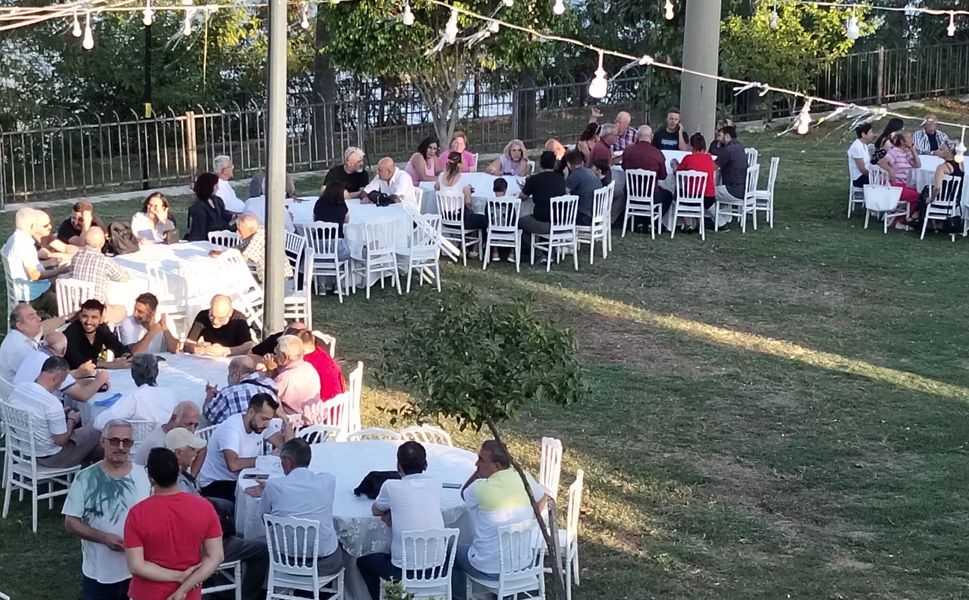 Çukurova Gazeteciler Cemiyeti Üyeleri Sosyal Tesiste Kebep Keyfi Yaptı