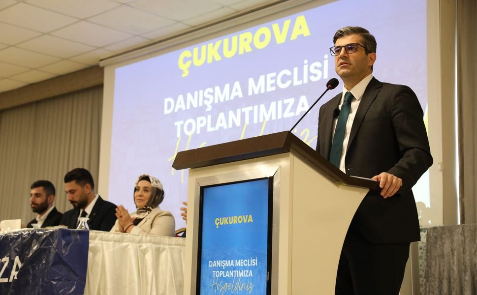 AK Parti Çukurova Teşkilatı 80. Danışma Meclisi Toplantısını Yoğun Katılımla Gerçekleştirdi