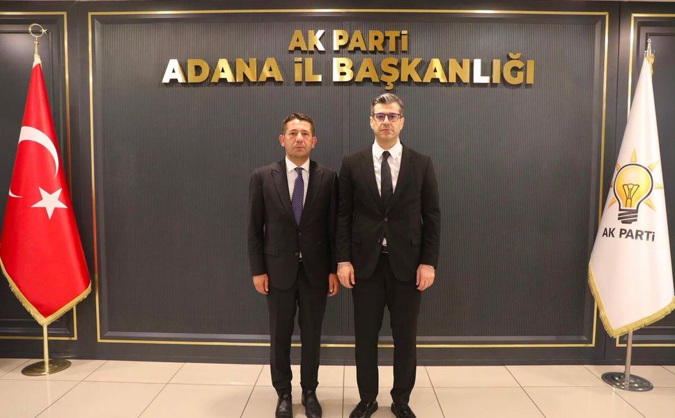 Feke Belediye Başkanı Cömert Özen'den AK Parti İl Başkanı Mustafa Özkan'a Ziyaret