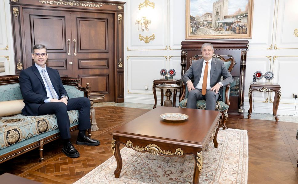 AK Parti İl Başkanı Özkan'dan Vali Yavuz'a Ziyaret