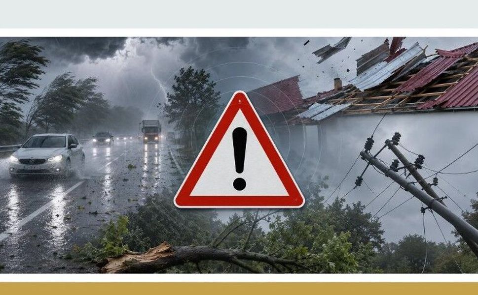 Meteoroloji Alarm Verdi: Adana'da Kuvvetli Rüzgar ve Fırtına Bekleniyor