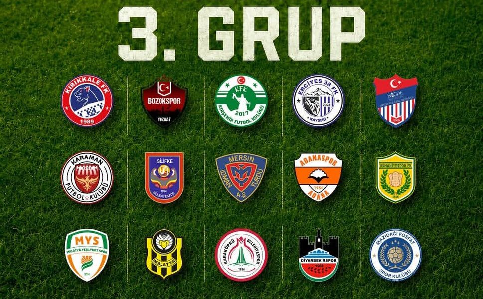 Adanaspor ve Adaletgücü'nün 3. Lig'deki Rakipleri Belli Oldu