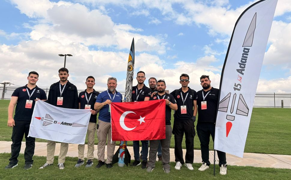 Çukurova Üniversitesi 1.5 Adana Roket Takımı'ndan ABD'de Büyük Başarı