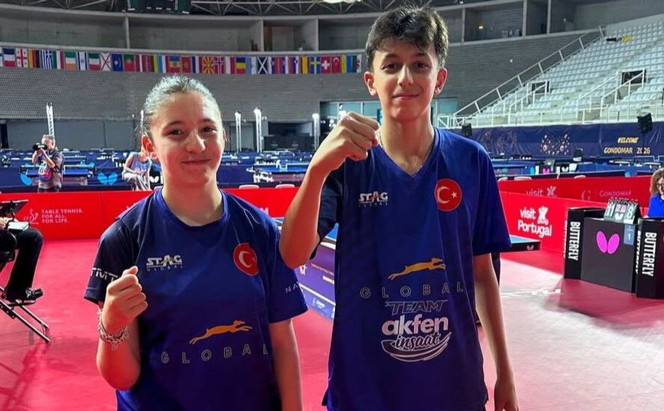 Görkem Öçal ve Ela Su Yönter Avrupa'da Finalde