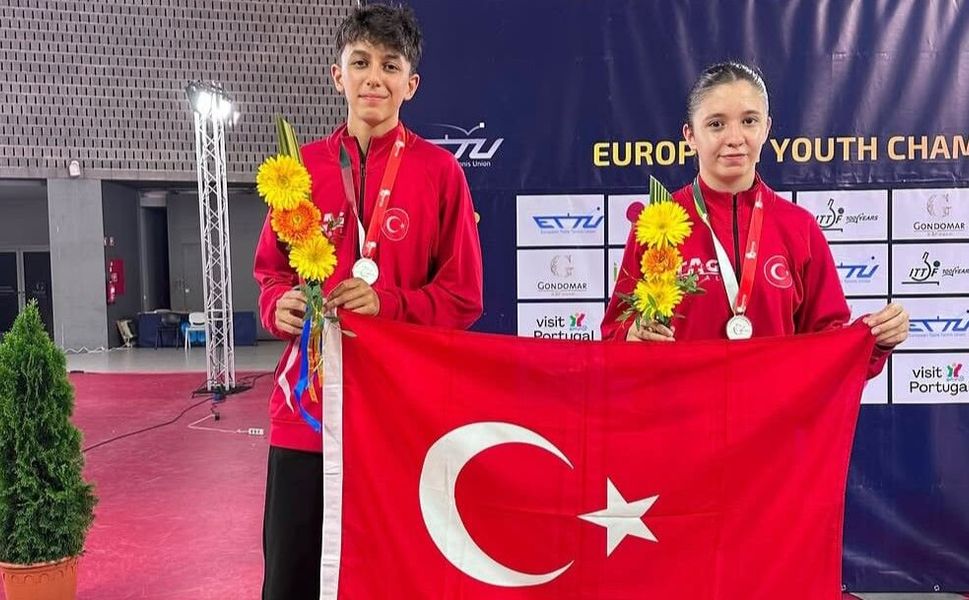 Görkem Öçal ve Ela Su Yönter Avrupa İkincisi...