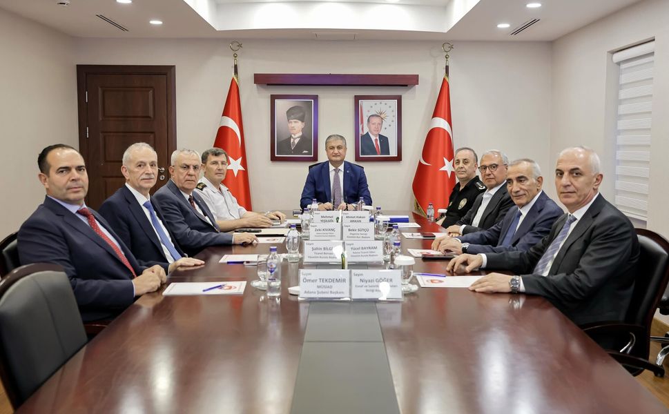 Adana Valisi Mustafa Yavuz, İş Dünyasıyla Buluştu