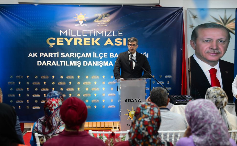 AK Parti Sarıçam’da 77. Danışma Meclisi Toplantısı