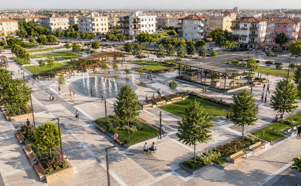 Ceyhan'a Modern Kent Meydanı Geliyor!