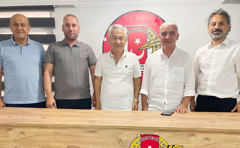 Adana Ticaret Odası Başkan Adayı Mehmet Şahbaz'dan Çukurova Gazeteciler Cemiyeti'ne Ziyaret