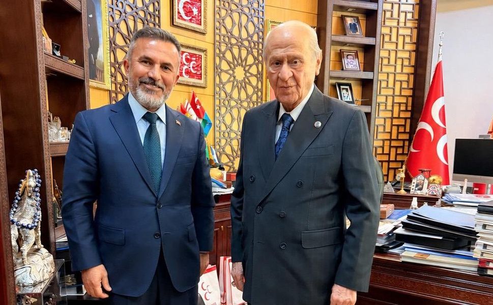 Tamer Dağlı'dan MHP Lideri Bahçeli'ye Anlamlı Ziyaret