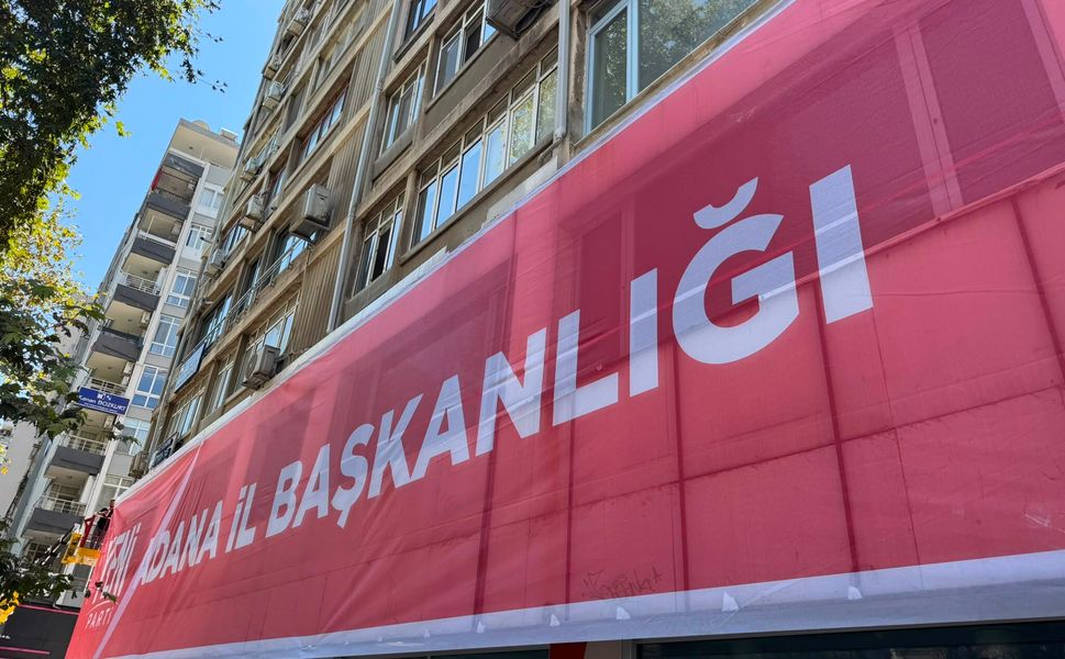 YENİ Parti Adana İl Başkanlığı'nın Adresi Belli Oldu
