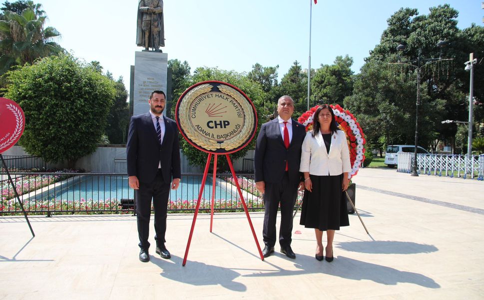 CHP Adana İl Örgütünden 30 Ağustos'ta Güçlü Mesaj