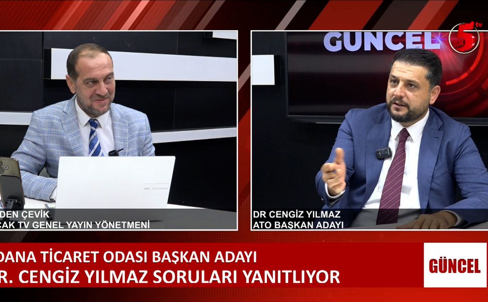 Cengiz Yılmaz: “Koltuk İçin Değil, Adana İçin Adayım”
