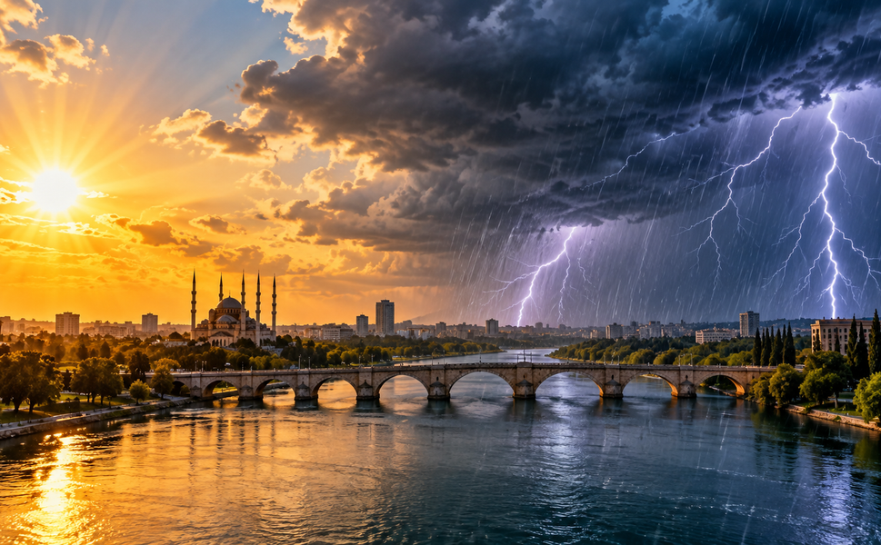 Adana’da Hava Bir Anda Değişiyor! Sağanak Yağış İçin Tarih Verildi