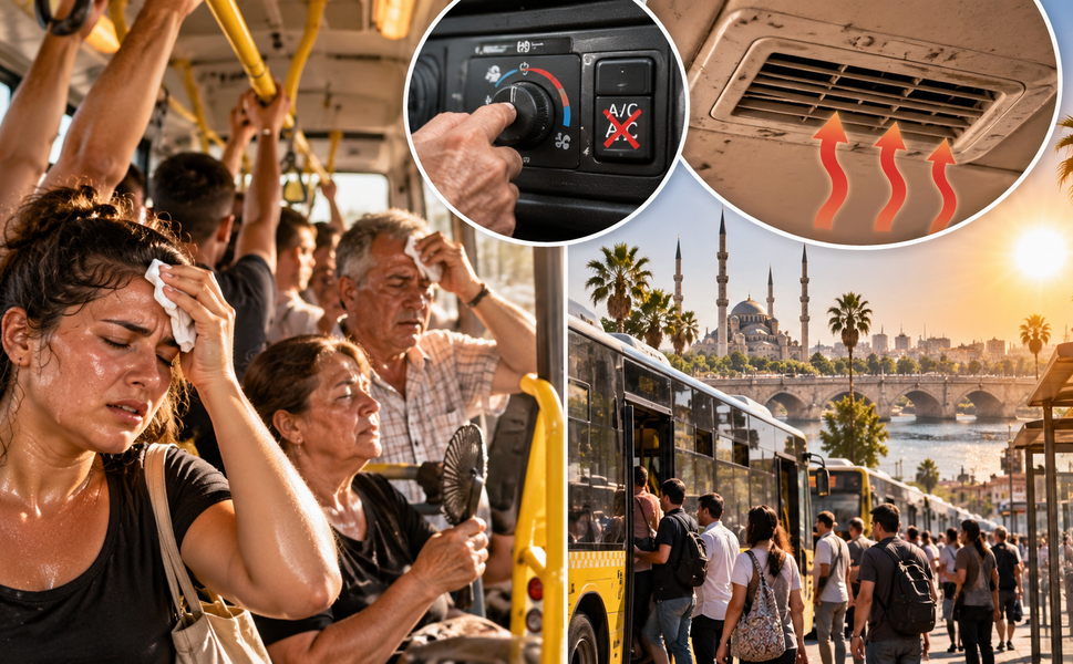 Adana’da Toplu Taşımada "KLİMA" Kısır Döngüsü