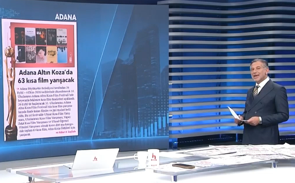 Adana Basınının Güçlü Sesi 5 Ocak Gazetesi Halk TV Ekranlarında