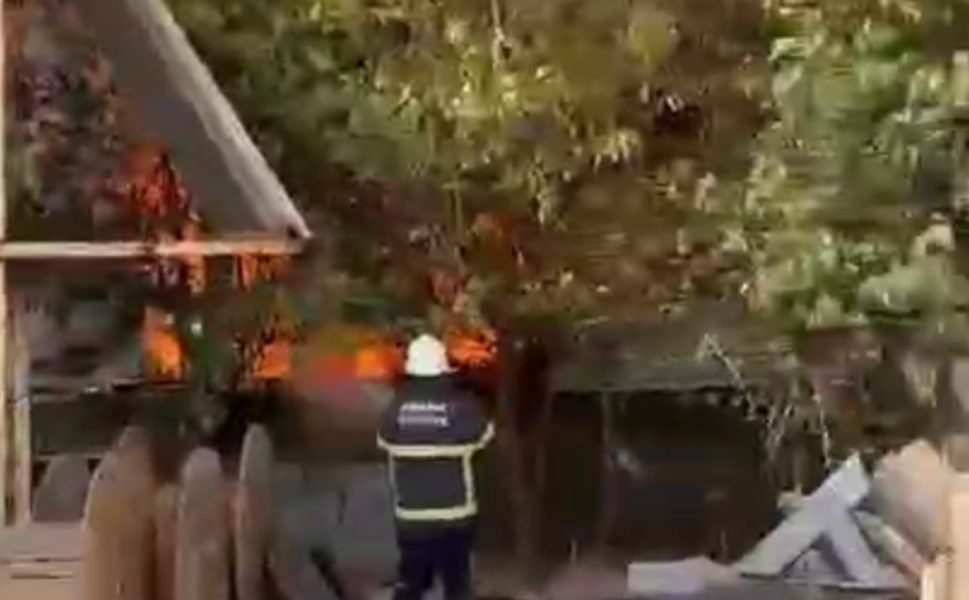 Adana Sebze Hali’nde Korkutan Yangın
