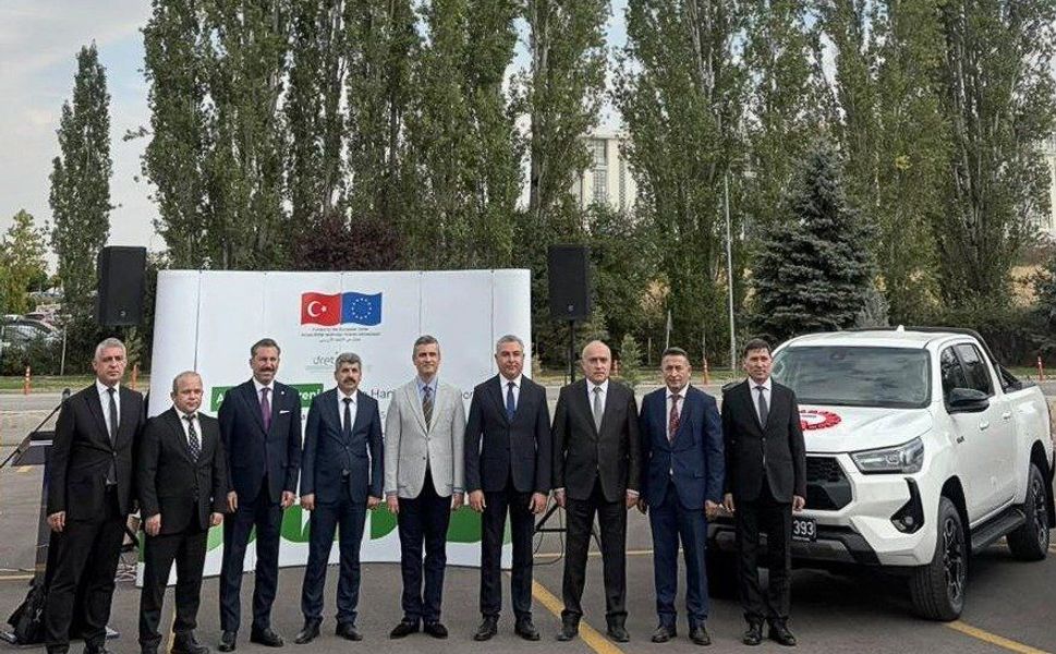 Adana’nın Kırsalına INSURE Projesi Kapsamında Araç Desteği