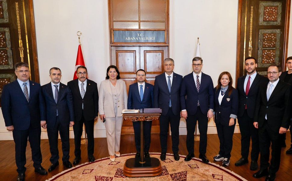 Adalet Bakanı Akın Gürlek Adana’da Vali Yavuz’u Ziyaret Etti