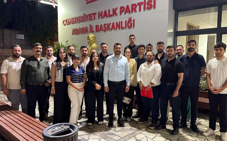 CHP Adana Gençlik Kolları’nda Yeni Dönem: Yeni Yönetim Göreve Başladı