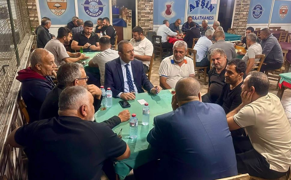 Başkan Vekili Tarık Özünal, Sahadan Kopmuyor