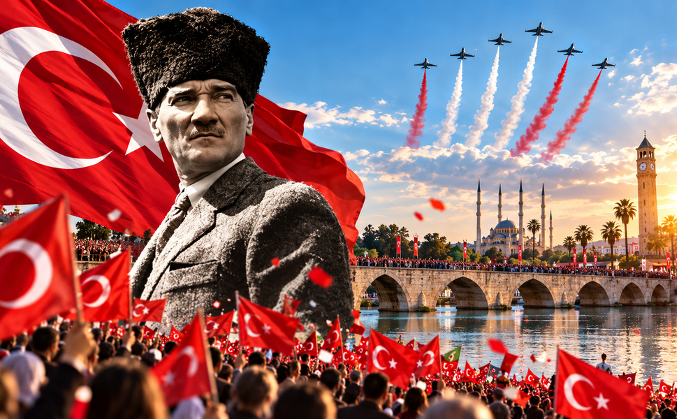 Cumhuriyet Bayramı İçin Adana Tek Yürek Oluyor! Kutlamaların Adresi Ve Saatleri Belli Oldu