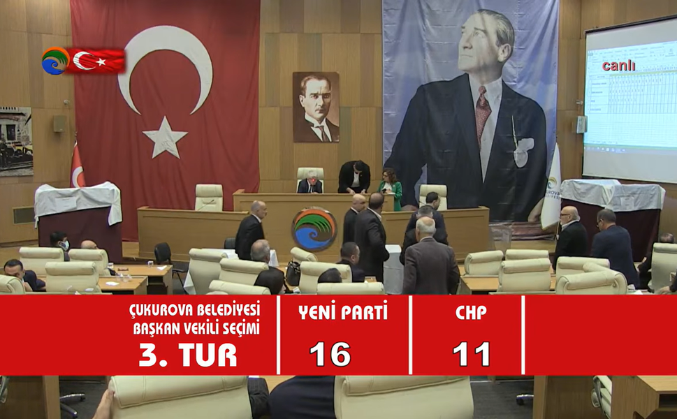 Çukurova'da 3. Tur Tamamlandı! Seçim 4. Tura Kaldı