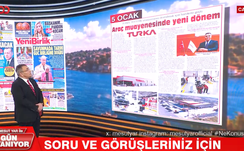 Adana’dan Türkiye Gündemine! 5 Ocak Gazetesi’nin Haberi TV100’de Ses Getirdi