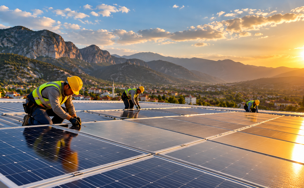 Karaisalı’da Elektrik Üretiminde Yeni Dönem! Çatıya Güneş Santrali Geliyor