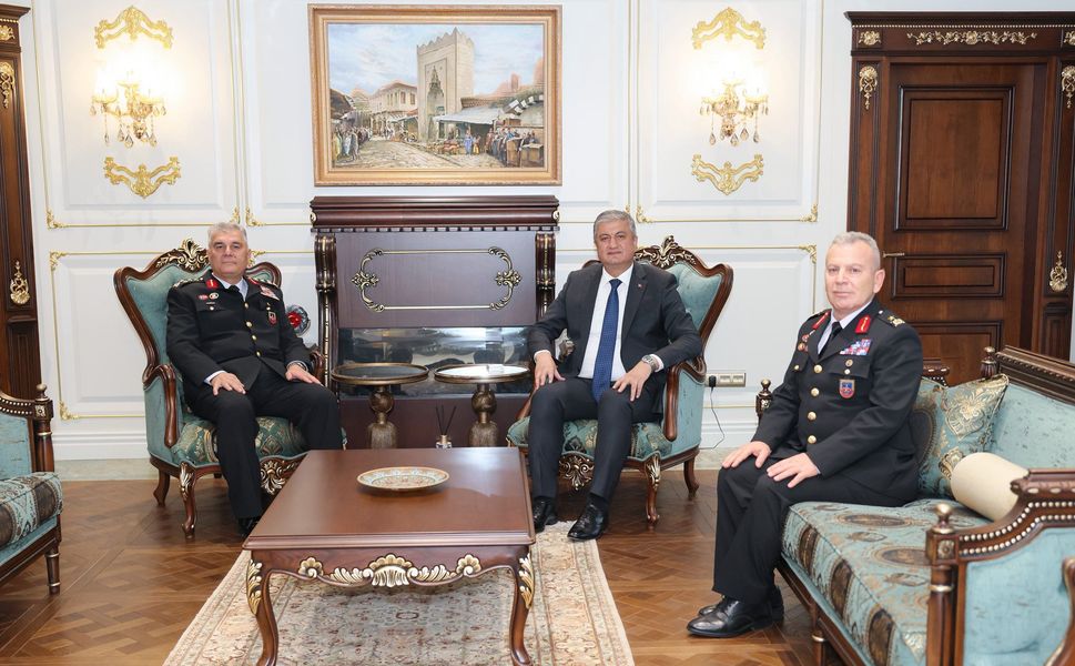 Jandarma Genel Komutanı Ali Çardakcı’dan Adana Valiliğine Ziyaret