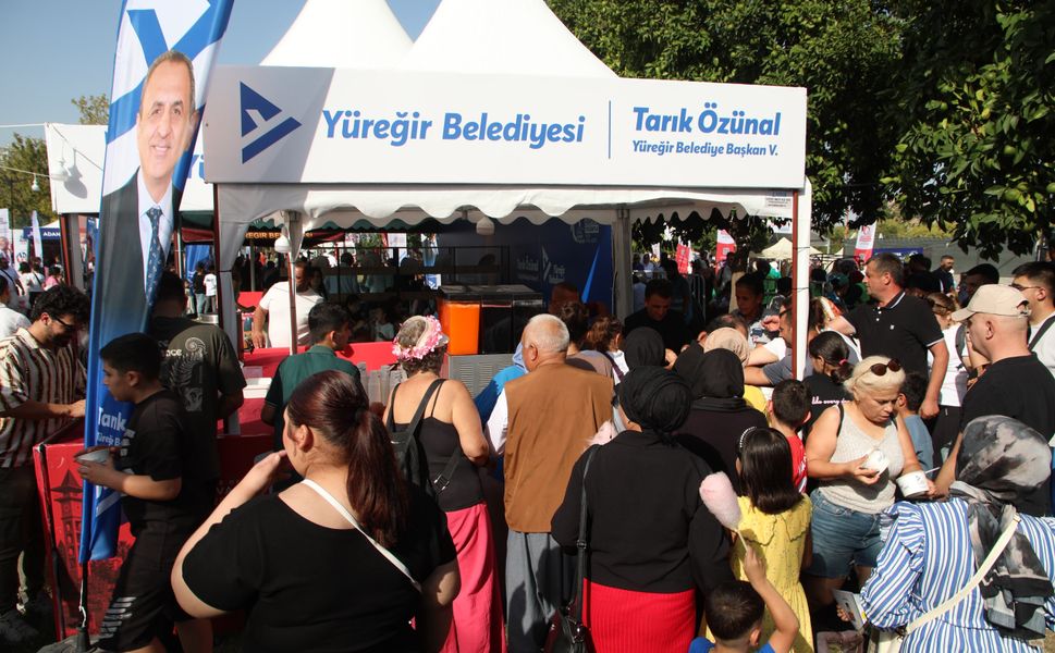 Yüreğir Belediyesi Standı Lezzet Festivali’nde Ziyaretçi Akınına Uğradı