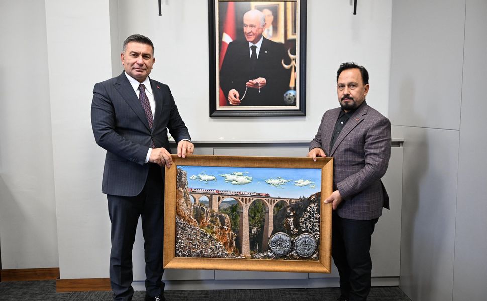 Başkan Bekir Şimşek, Sarıçam Belediye Başkanı Bilal Uludağ’ı Ağırladı