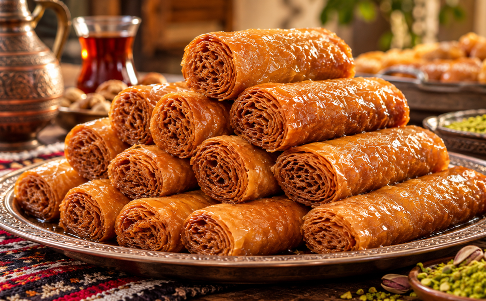 Adana’nın Yöresel Lezzeti Karakuş Tatlısı: İşte Tescil Tarihi Ve Yapılışı