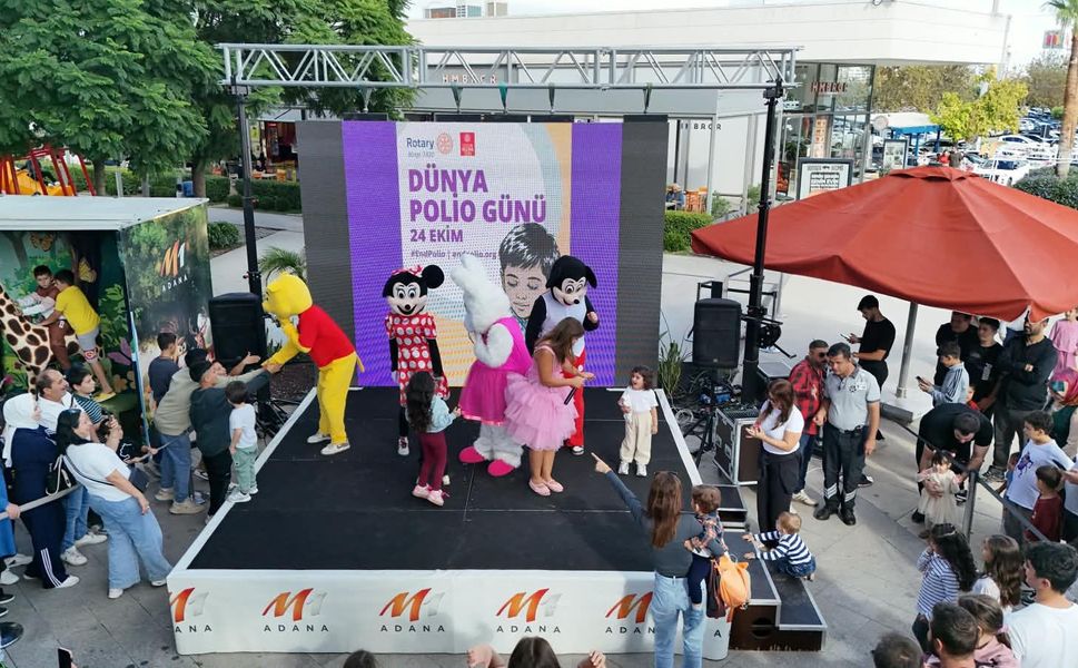Rotary’lerden Çocuk Felci ile Mücadele Etkinliği
