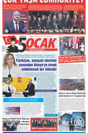 30 Ekim 2026 Cuma